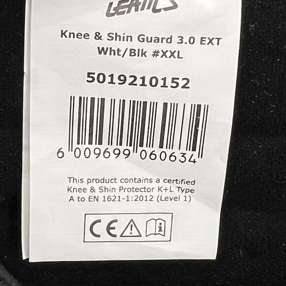 Leatt 3.0 Ext Knee & Shin Guards -‎ XXL Motocross Dirt Bike Offroad Pair Worn 1x - Picture 11 of 15